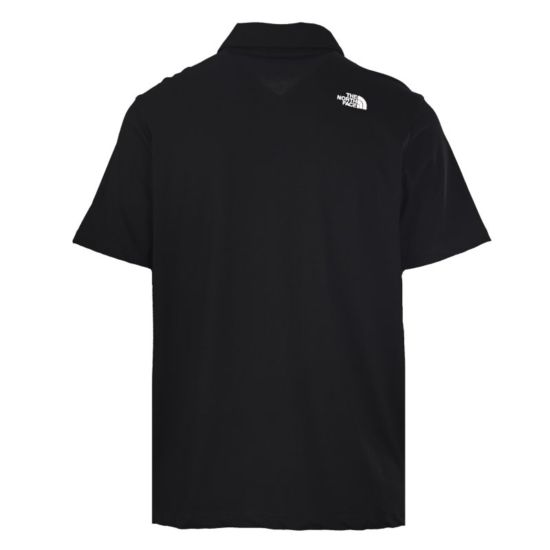 The North Face Black Short Sleeve Polo Shirt view