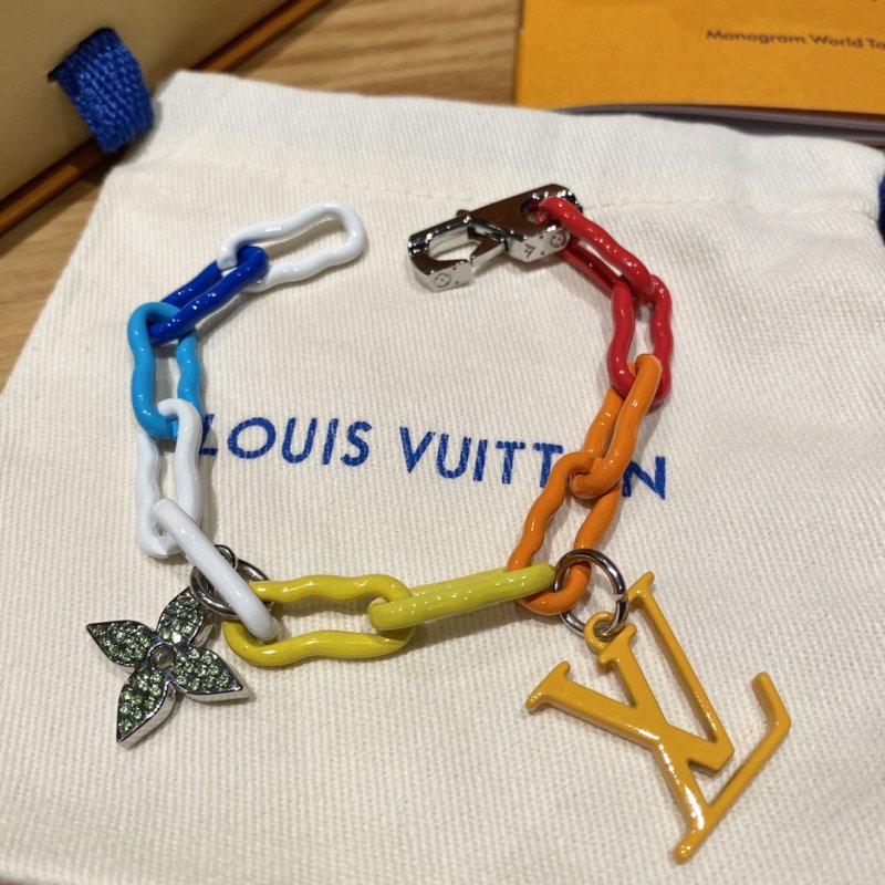 Louis Vuitton Rainbow Link Chain Bracelet view