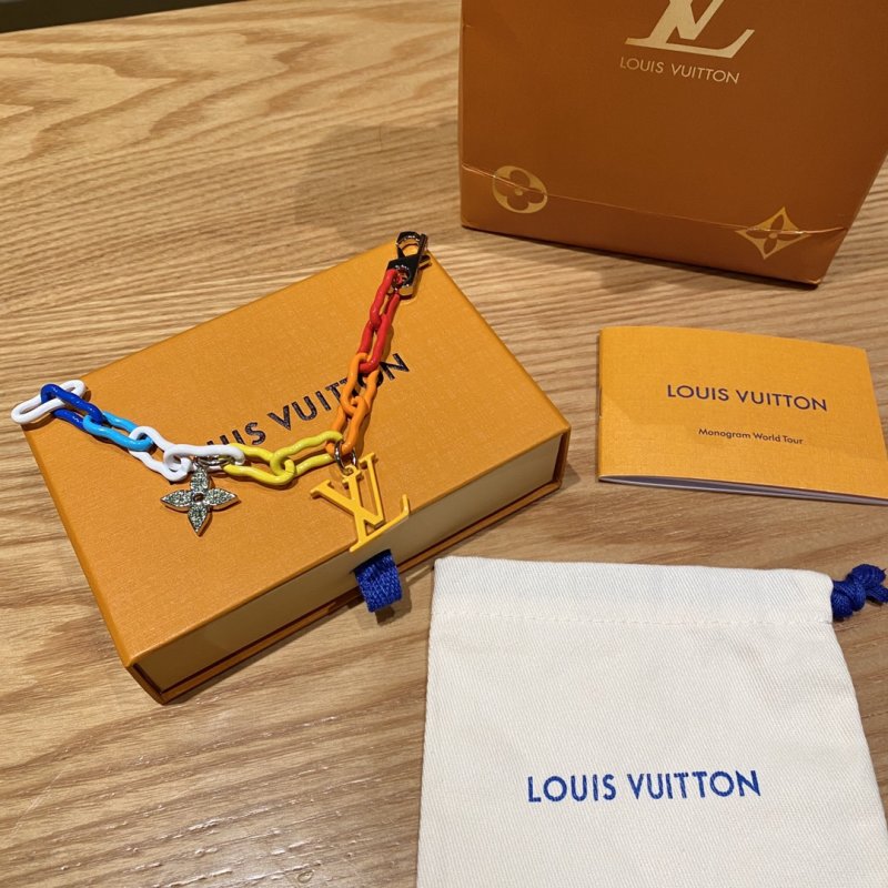 Louis Vuitton Rainbow Link Chain Bracelet view