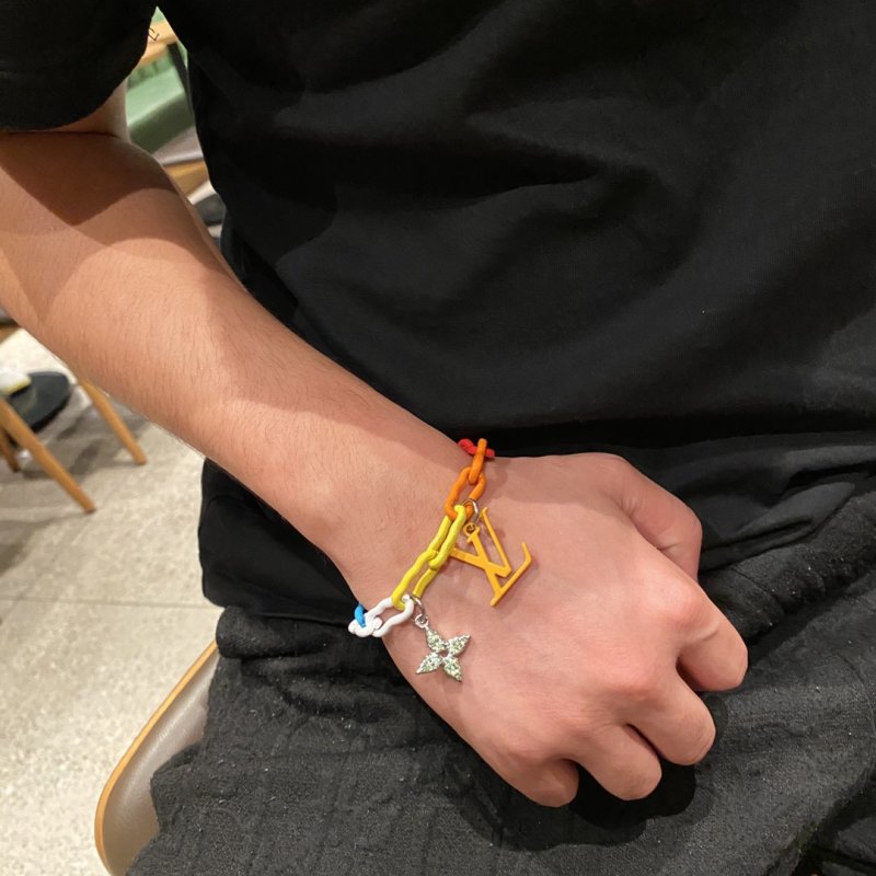 Louis Vuitton Rainbow Link Chain Bracelet view