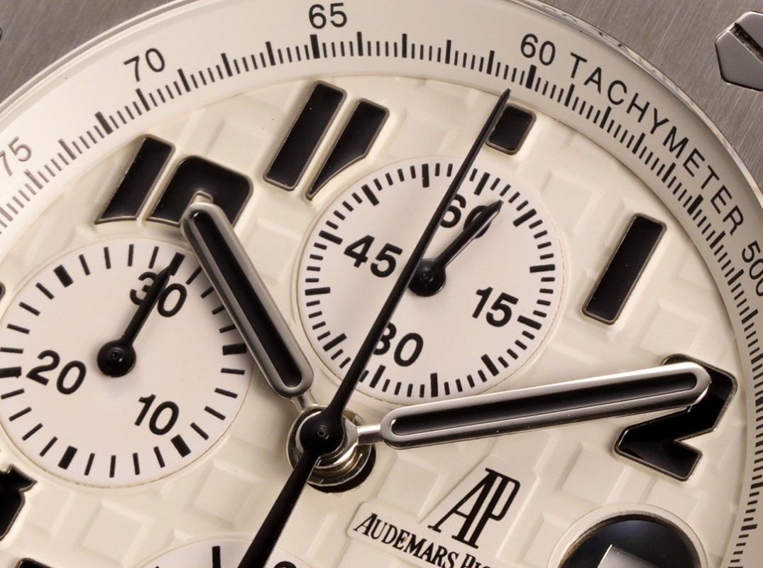 Audemars Piguet Royal Oak Offshore Chronograph Steel Brown Leather view