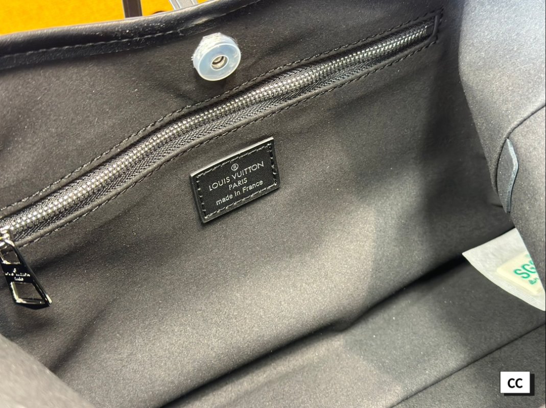 Louis Vuitton Black Leather Motorcycle-Inspired Shoulder Bag view