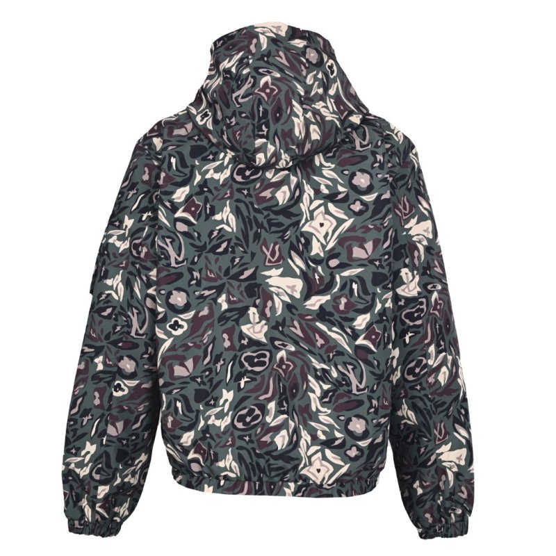 Louis Vuitton x Nigo Monogram Camouflage Reversible Hooded Jacket view