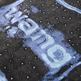 Alexander Wang Black Rhinestone Ice Cube Graphic T-Shirt view 5