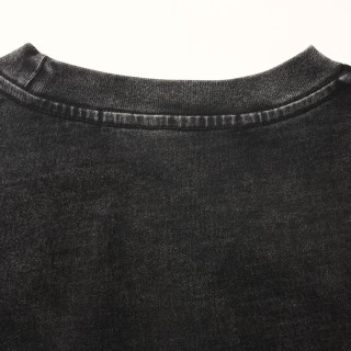 Alexander Wang Black Rhinestone Ice Cube Graphic T-Shirt view 7