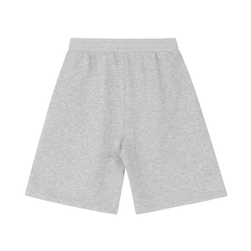 AMI Heart Embroidered Logo Shorts Grey view