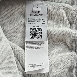C.P. Company Pocket Lens Grey Cargo Shorts view 6