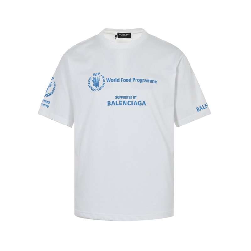 Balenciaga World Food Programme White T-Shirt view