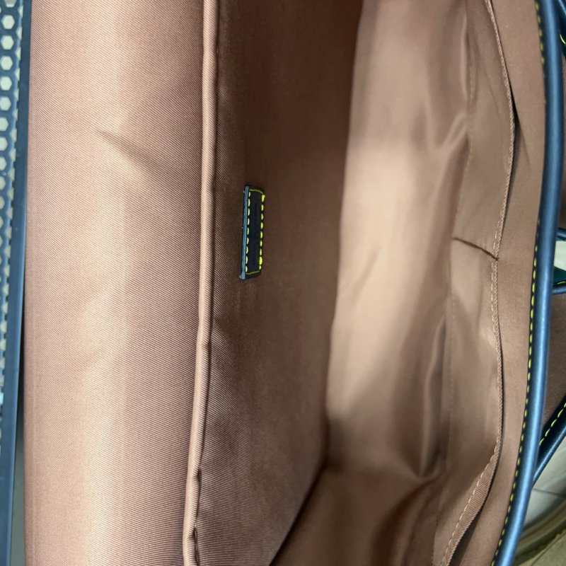 Louis Vuitton Monogram Heritage Satchel Blue Green view