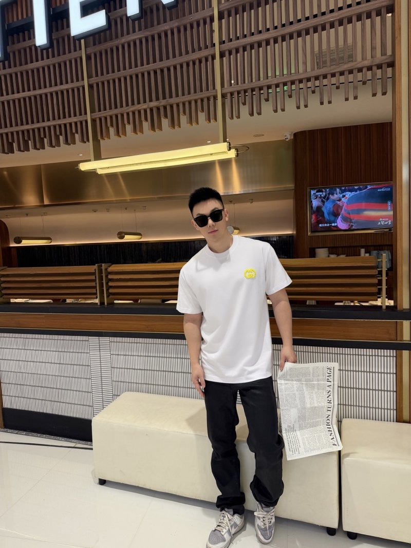 Gucci Yellow Interlocking G White T-Shirt view