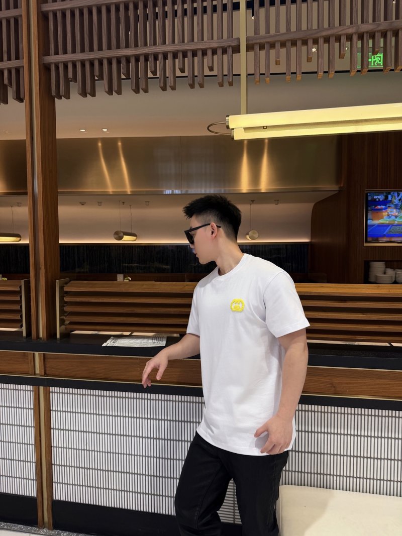 Gucci Yellow Interlocking G White T-Shirt view