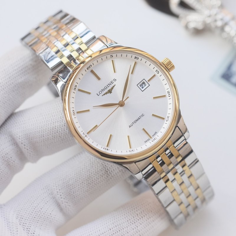 Longines Automatic Two-Tone Steel Watch 40mm