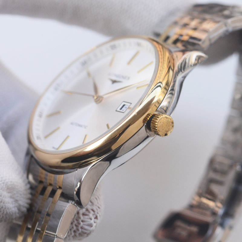 Longines Automatic Two-Tone Steel Watch 40mm view