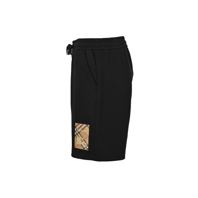 Burberry Beige Check Patch Shorts view