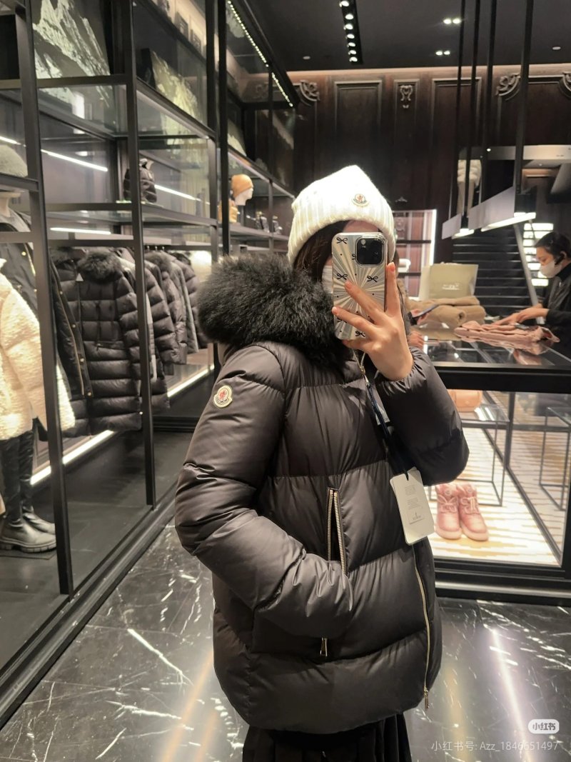 Moncler Black Puffer Down Jacket view