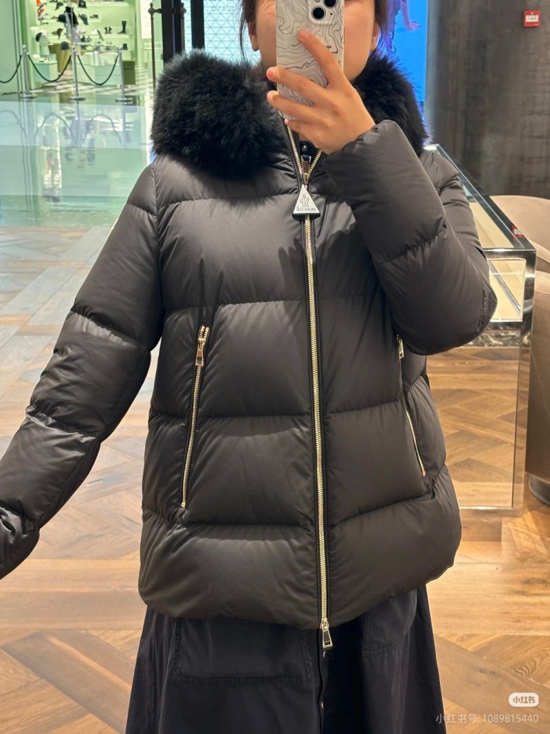 Moncler Black Puffer Down Jacket view