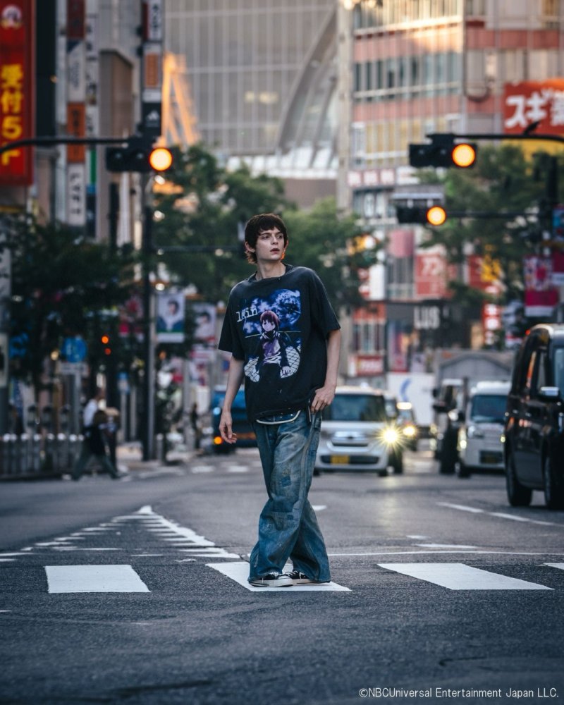 Anime Graphic Black Short Sleeve T-Shirt view