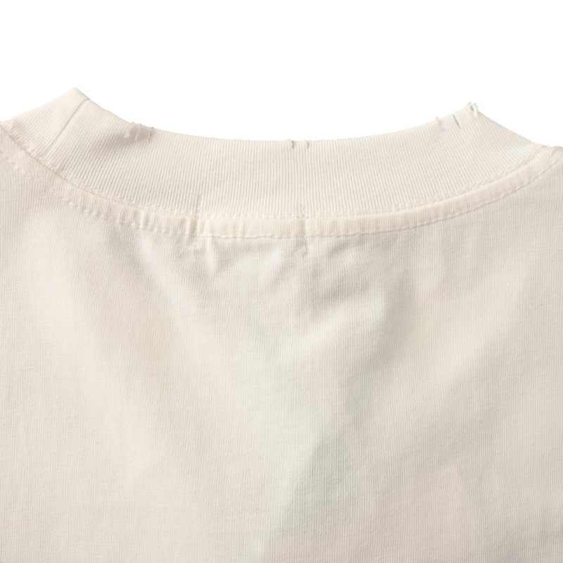 WE11DONE Graffiti Hand-Drawn Print White T-Shirt view