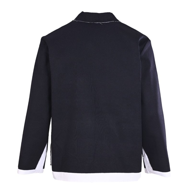 Miu Miu Black Wool Blend Button-Up Jacket view