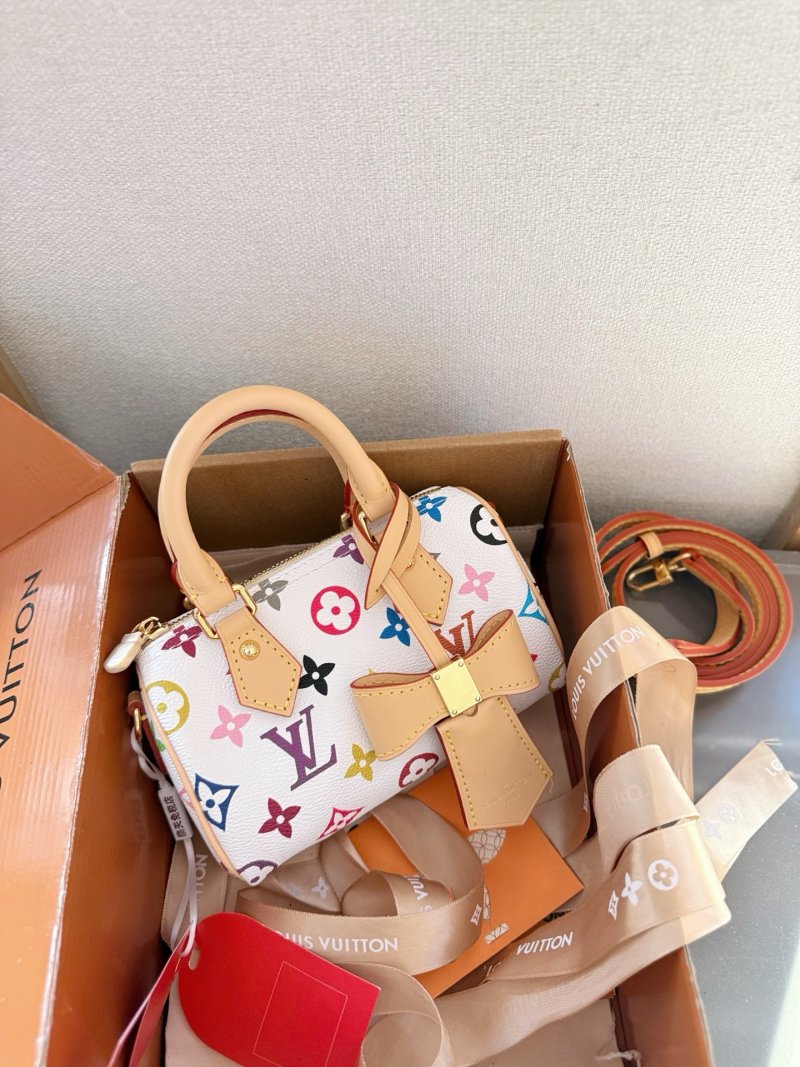 Louis Vuitton x Takashi Murakami Speedy Nano Multicolor Monogram