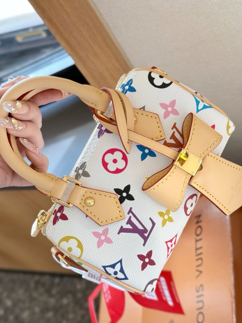 Louis Vuitton x Takashi Murakami Speedy Nano Multicolor Monogram view