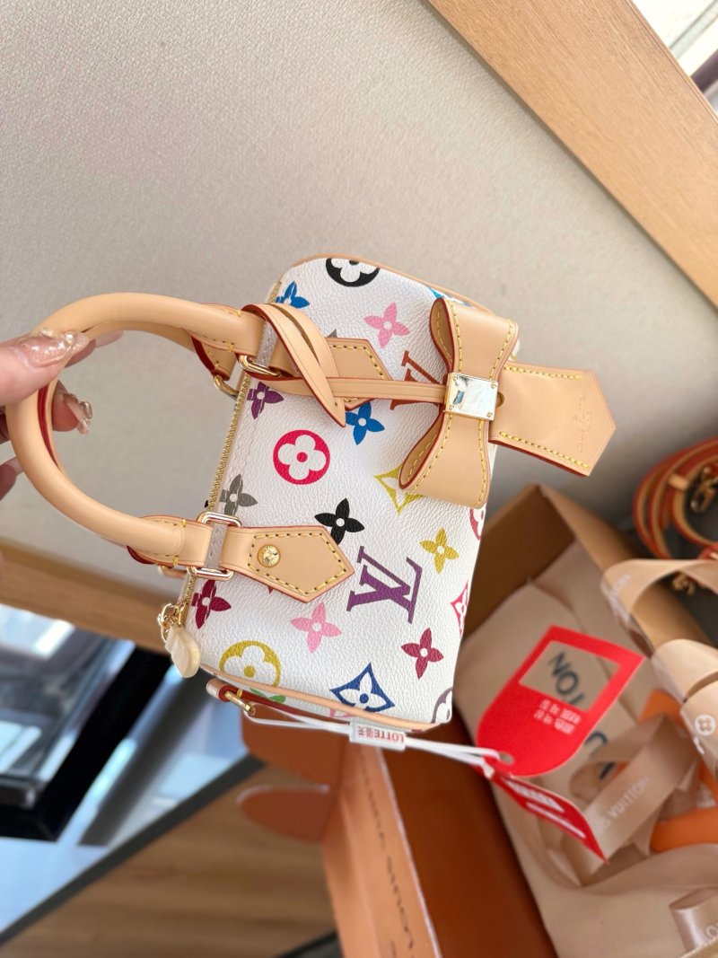 Louis Vuitton x Takashi Murakami Speedy Nano Multicolor Monogram view