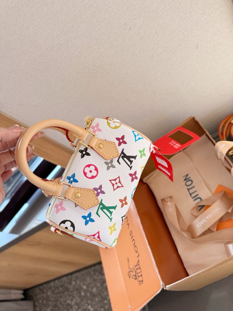 Louis Vuitton x Takashi Murakami Speedy Nano Multicolor Monogram view