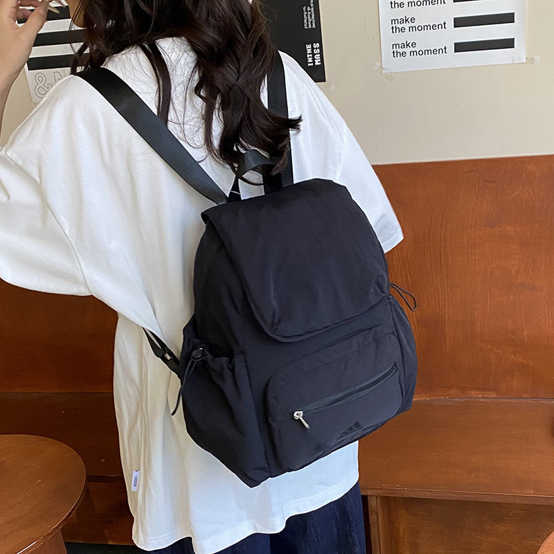 Adidas Pink Nylon Backpack view