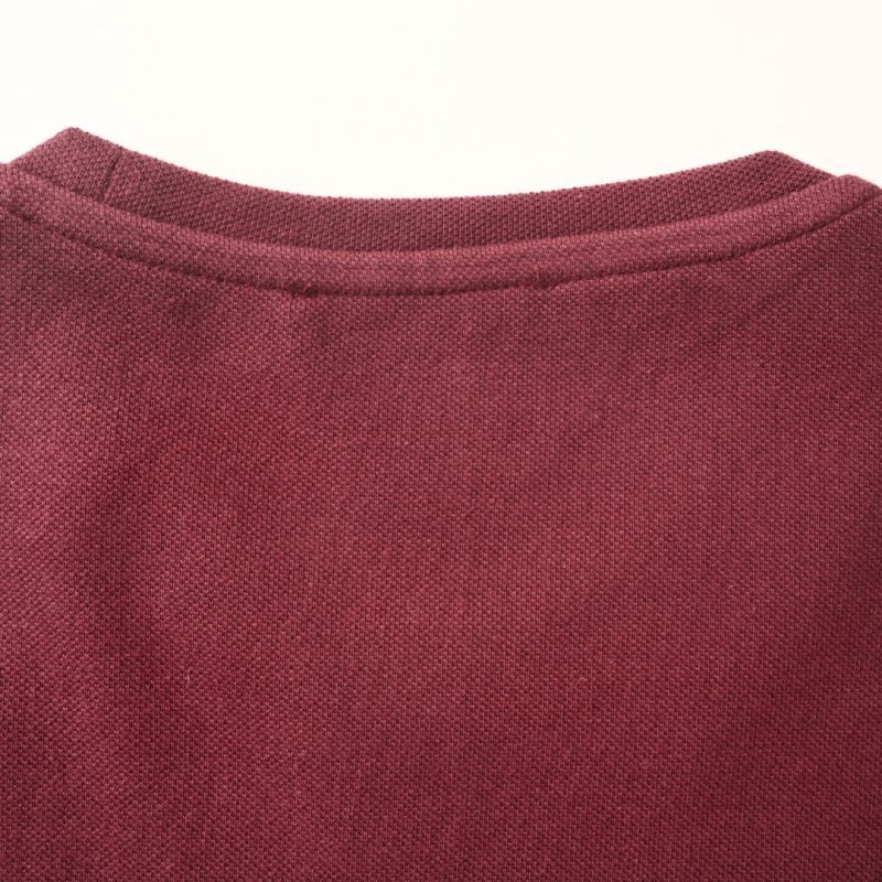 Burgundy Oversized Short Sleeve T-Shirt view