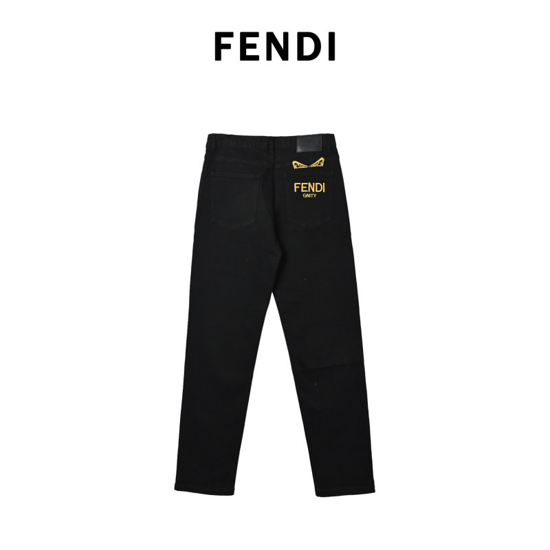 Fendi Gnity Black Denim Jeans view