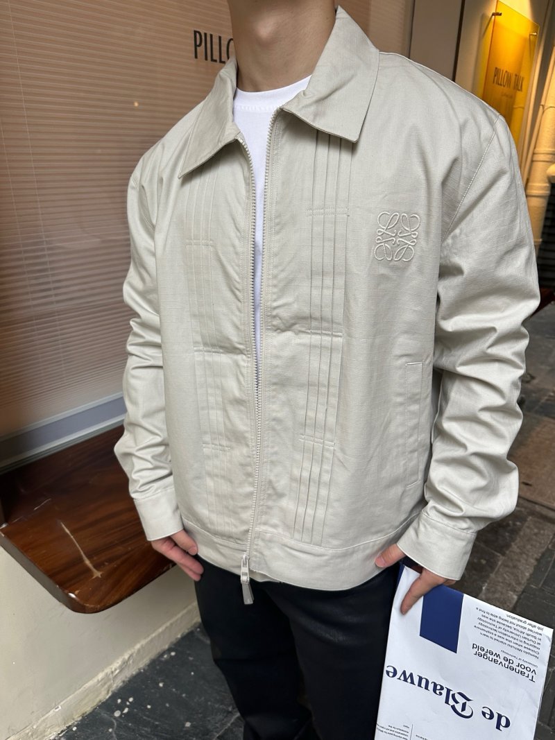 Cream Quilted Overshirt Jacket