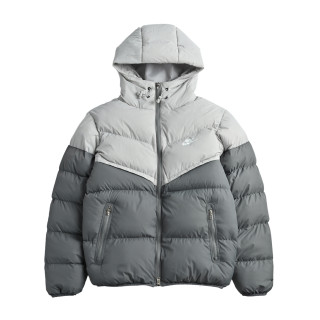 Nike Colorblock Puffer Jacket Grey White view 7