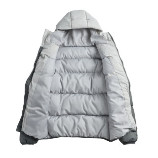 Nike Colorblock Puffer Jacket Grey White view 9
