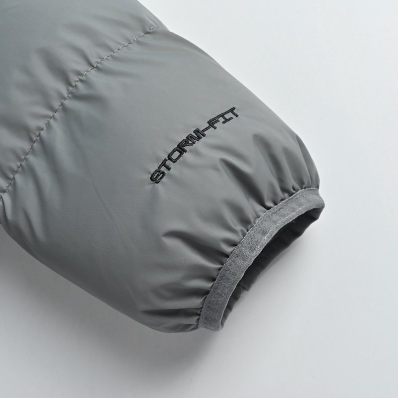 Nike Colorblock Puffer Jacket Grey White view