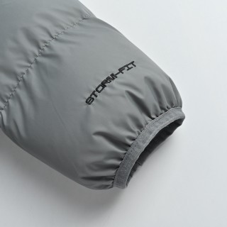 Nike Colorblock Puffer Jacket Grey White view 12