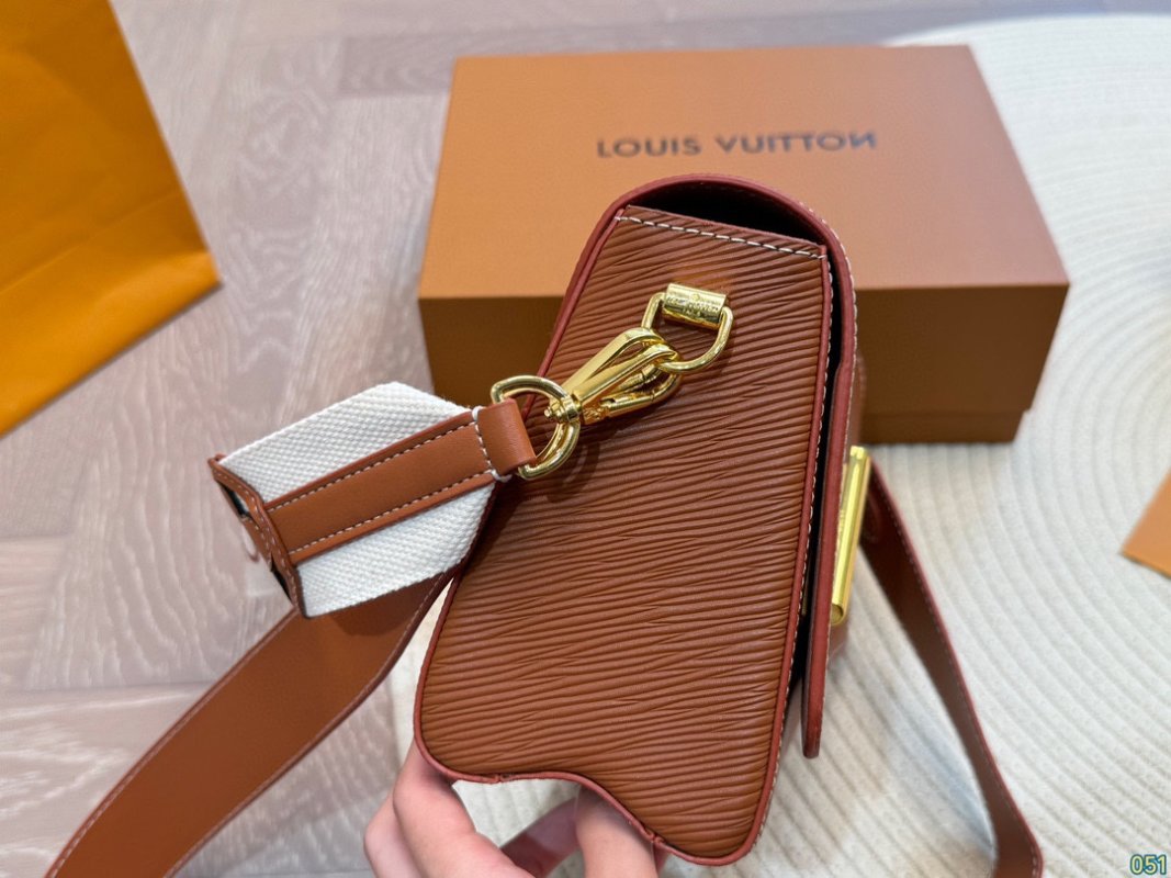 Louis Vuitton Twist Cognac Epi Leather Shoulder Bag view