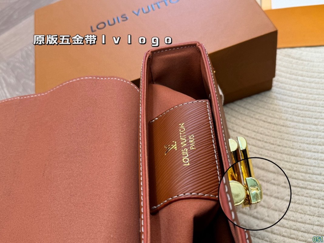 Louis Vuitton Twist Cognac Epi Leather Shoulder Bag view