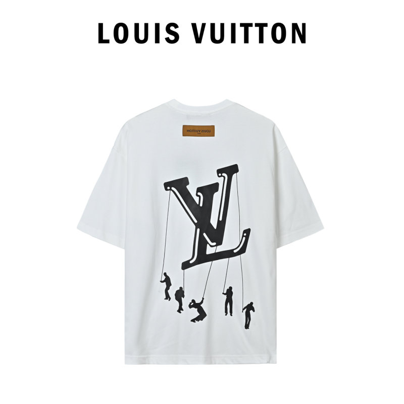 Louis Vuitton Parachute Print Short Sleeve T-Shirt White view
