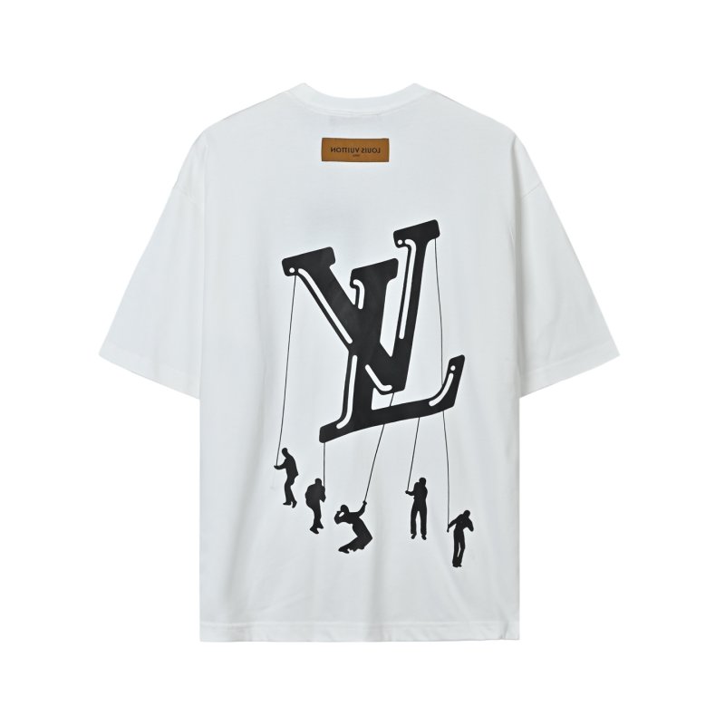 Louis Vuitton Parachute Print Short Sleeve T-Shirt White view