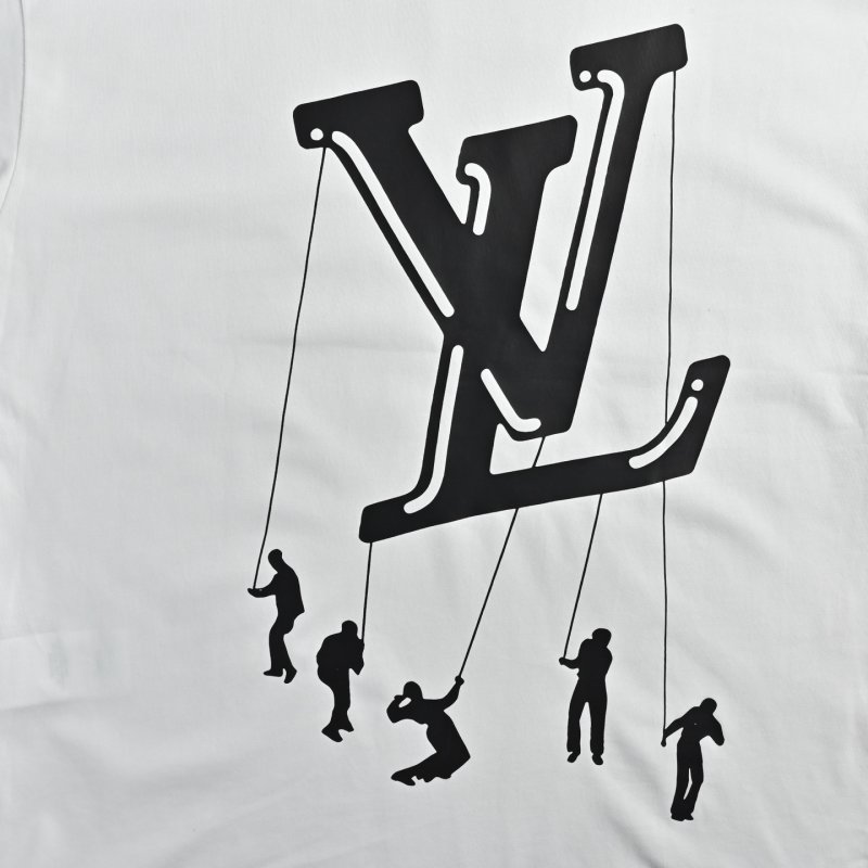 Louis Vuitton Parachute Print Short Sleeve T-Shirt White view