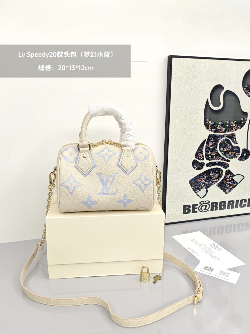 Louis Vuitton Speedy 20 Handbag Dream Water Blue