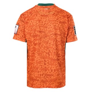 Puma 2026 World Cup National Team Orange Leopard Print Jersey view 3