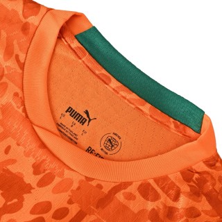 Puma 2026 World Cup National Team Orange Leopard Print Jersey view 4