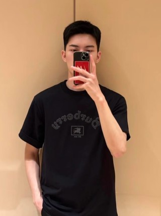 Burberry Black Logo T-Shirt view 5