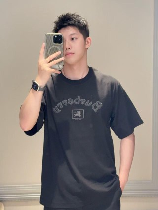Burberry Black Logo T-Shirt view 8