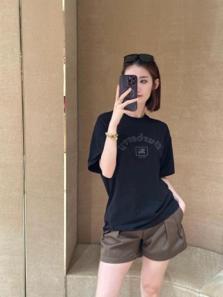 Burberry Black Logo T-Shirt view 9