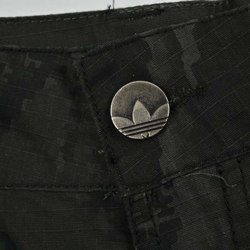 Adidas Originals Zip-Off Cargo Trousers Black Camo view
