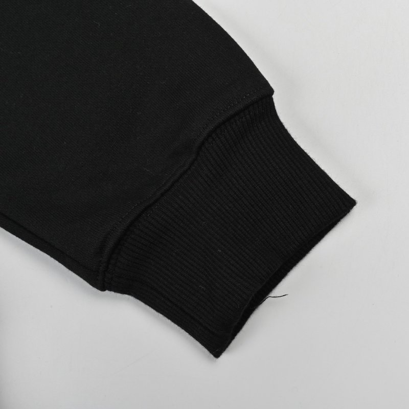 Balenciaga Mixed Logo Print Crew Neck Sweatshirt Black view
