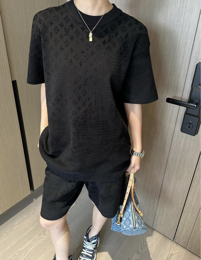 Essentials Fear of God Monogram Shorts Black view