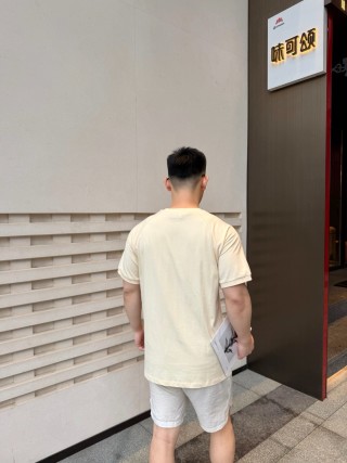 Cream Short Sleeve T-Shirt view 1